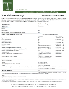 Guardian Vision Coverage